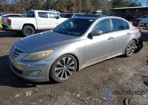 2012 Hyundai Genesis 5.0 R-Spec z USA, uszkodzony, nr VIN KMHGC4DH3CU187465